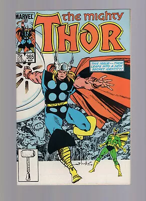 Buy The Mighty Thor #365 - 1st Appearance Thor Frog Of Thunder - Higher Grade • 15.80£