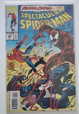 Buy Spectacular Spider-Man #202/  Maximum Carnage, Part 9 Of 14! / Marvel/Newsstand • 6.32£