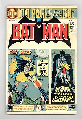 Buy Batman #261 VG- 3.5 1975 • 17.61£