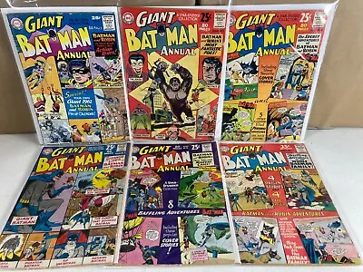 Buy BATMAN ANNUAL 2-7 SET Solid DC Comics (s 13602) • 107.75£