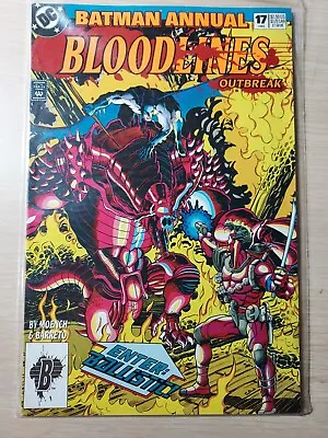 Buy Batman Annual #17 Bloodlines Outbreak DC Comics 1993 1st App Of Ballistic • 7.11£
