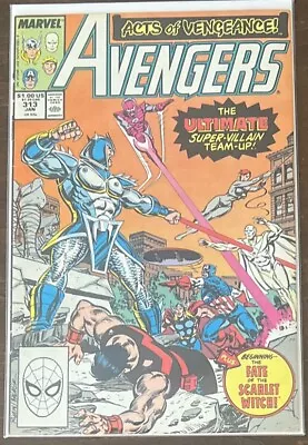 Buy Avengers #313 VF 8.0 MARVEL COMICS 1990 ACTS OF VENGEANCE TIE-IN • 1.58£