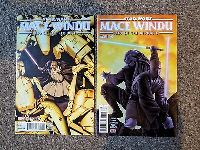 Buy Star Wars : Mace Windu : Jedi Of The Republic #1 & 2 Marvel 2017 • 10.99£