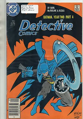 Buy DETECTIVE COMICS #578 Batman Year 2 Part 4 McFarlane Newsstand VARIANT 1987 • 8.67£