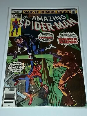 Buy Spiderman Amazing #175 Vg+ (4.5) December 1977 Marvel Comics Punisher • 16.99£