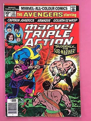 Buy Marvel Triple Action - The AVENGERS - Marvel Comics - No.32 Nov FN • 3.99£