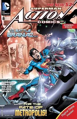 Buy Action Comics (2011) #   8 COVER D (8.0-VF) COMBO-PACK 2012 • 2.25£