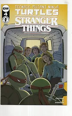 Buy Teenage Mutant Ninja Turtles/Stranger Things 4 NM Variant Cover C • 0.99£