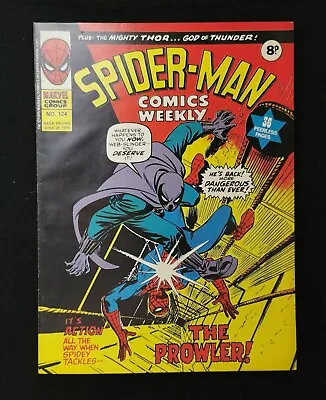 Buy Spider-man Comics Weekly No. 124 1975 - - Classic Marvel Comics + THOR IRONMAN • 10.99£