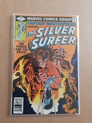 Buy Fantasy Masterpieces No 3 Silver Surfer.  1st Mephisto Reprint 1980 VF + Marvel • 14.50£