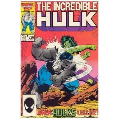 Buy Incredible Hulk (1968 Series) #326 In Very Fine + Condition. Marvel Comics [f. • 13.11£