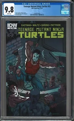 Buy Teenage Mutant Ninja Turtles #52 - CGC 9.8 -  • 137.97£