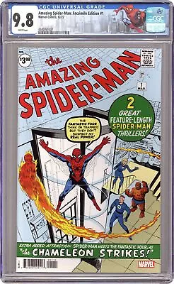 Buy Amazing Spider-Man Facsimile Edition #1 CGC 9.8 2022 4340761007 • 56.77£