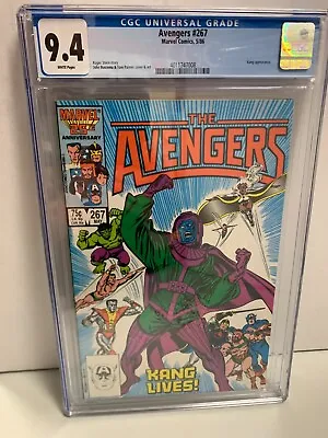 Buy Avengers #267 CGC 9.4 - Kang & 1st Council Of Kangs Team Appearance! • 47.96£