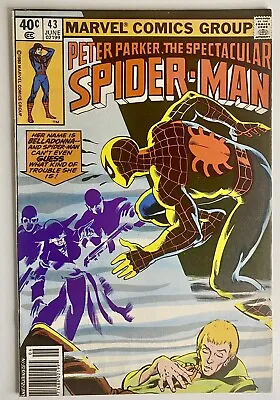 Buy SPECTACULAR SPIDER-MAN #43 (1980) 1st Madam Belladonna & Roderick Kingsley App. • 5.59£