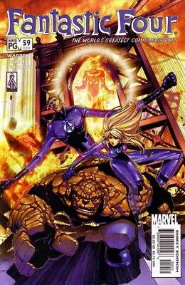 Buy Free P & P ;  Fantastic Four #59, Oct 2002: The Ever-Lovin' End Of The World! • 4.99£