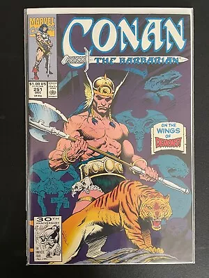 Buy Conan The Barbarian 251 Higher Grade Marvel Comic Book D47-193 • 7.99£