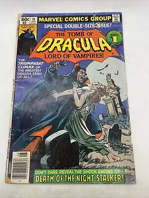 Buy The Tomb Of Dracula  # 70 Last Issue Marvel Comic Book • 9.84£