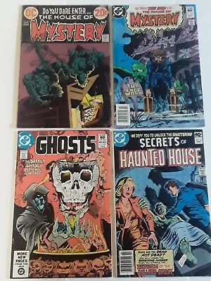 Buy DC Bronze Age Horror Lot Of 4, House Of Mystery, Ghosts, See Description  • 23.72£