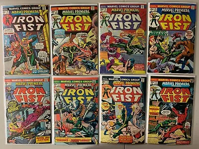 Buy Marvel Premiere Iron Fist #16-24 9 Diff Avg 6.0 (1974-75) • 94.87£