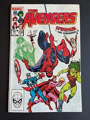Buy Avengers #236 - Spider-Man Denied Membership (Marvel, 1983) VF/VF+ • 6.16£