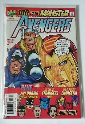 Buy Avengers Issue 27 April 1999 Simonson 100 PAGE MONSTER ISSUE 🌟NEW • 5.99£