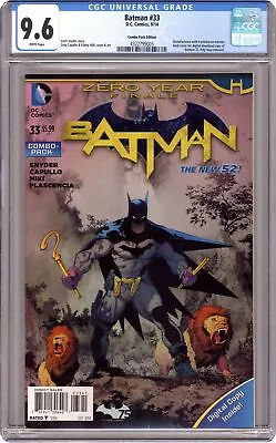 Buy Batman #33 Capullo Combo Variant CGC 9.6 2014 4322799005 • 69.56£