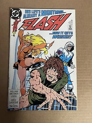 Buy Flash #28 First Print Dc Comics (1989) Captian Cold • 2.36£