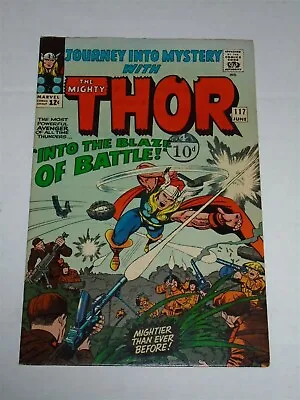 Buy Thor Journey Into Mystery #117 Vf (8.0) Marvel Comics June 1965 Jack Kirby** • 79.99£