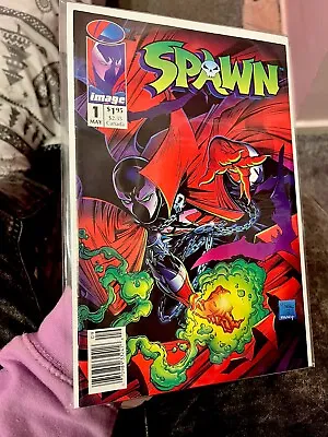 Buy Spawn 1 Newsstand About Nm Mint Rare Comic Barcode Vemon • 64£