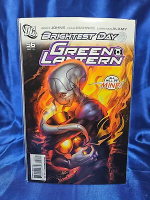 Buy Green Lantern #56 Artgerm Variant Orange Lantern (DC) 2010 VF/NM • 13.45£