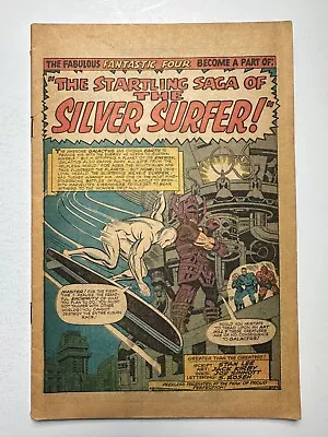 Buy Fantastic Four #50 Missing Cover Marvel 1966 • 47.44£