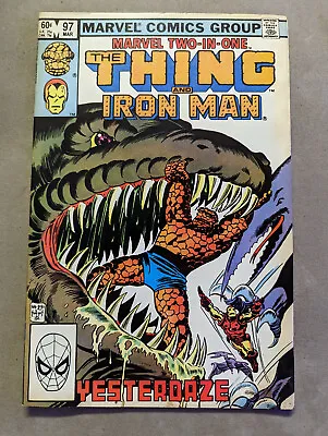 Buy Marvel Two-In-One #97, Marvel Comics, 1983, The Thing, FREE UK POSTAGE • 5.99£