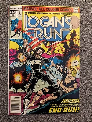 Buy Logan's Run 5. Marvel 1977. • 2.49£