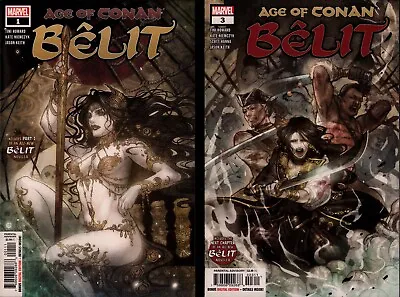 Buy AGE OF CONAN: BELIT 2019 • Mini-Series • Marvel • USA • #1-5 Complete • 10.26£