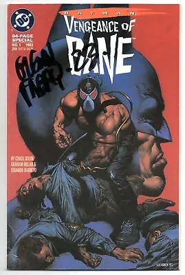 Buy BATMAN Special REVENGE OF BANE I 1st Original Issue DC 1993 Signed GLENN FACTORY • 171.26£