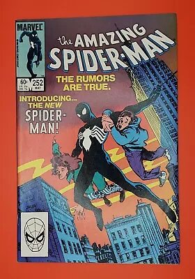 Buy Amazing Spider-Man #252 🔑 1st App Black Costume Marvel Comics 1984 VF/NM • 142.98£
