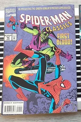 Buy Marvel Spiderman Classic 15 VF/NM Green Goblin 1st Appearance Reprint • 5.15£
