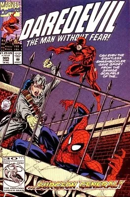 Buy Marvel Comics, Daredevil Vol. 1, No. 305, June, 1992 • 4.99£