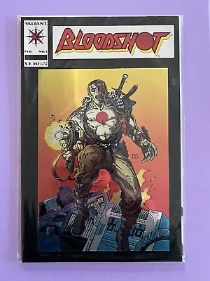 Buy Bloodshot 1 Valiant Comics 1993 Series Foil Cover • 4.99£