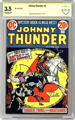 Buy Johnny Thunder #2 CBCS 3.5 SS Joe Giella 1973 19-205C52E-013 • 119.88£