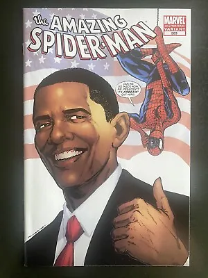 Buy Amazing Spider-Man #583 4th Printing Barack Obama Variant Cover (NM) • 7.99£