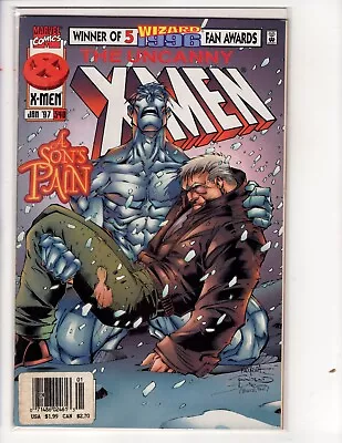 Buy Uncanny X-men #340,341,342,343,344,345,346,347,348,349(lot) Marvel Comics 1997 • 51.24£