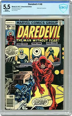 Buy Daredevil #146 CBCS 5.5 Newsstand 1977 21-3B8C92F-099 • 31.67£