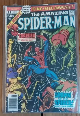 Buy Amazing Spider-Man Annual 11 Bronze Marvel 1977 • 6£