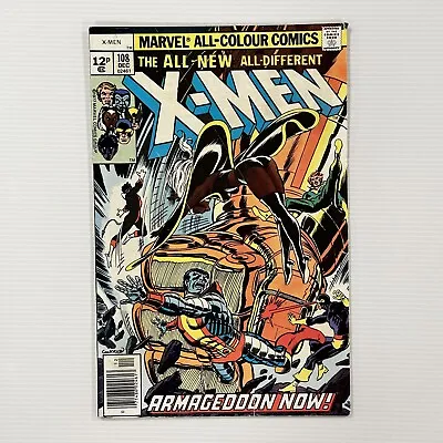 Buy X-Men #108 1977 VG Pence Copy 1st John Byrne Artwork • 30£
