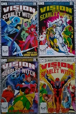 Buy Vision Scarlet Witch Issues #1 To #4 Near Mint Marvel 1982-83 The Uncanny X-Men • 15£