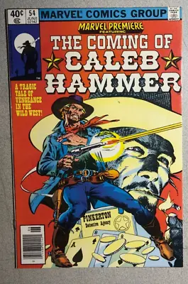 Buy MARVEL PREMIERE #54 Caleb Hammer (1980) Marvel Comics FINE+ • 11.98£