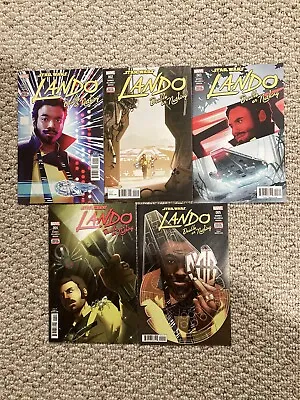 Buy Star Wars Lando Double Or Nothing 1-2-3-4-5 Lot, Complete Set, 2018 Marvel Comic • 11.19£
