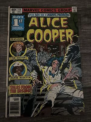 Buy Marvel Premiere Alice Cooper 50 Comic Book 1st App • 15.88£